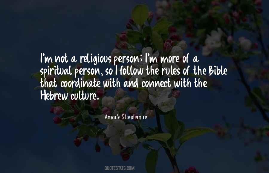 Religious Person Quotes #1652267