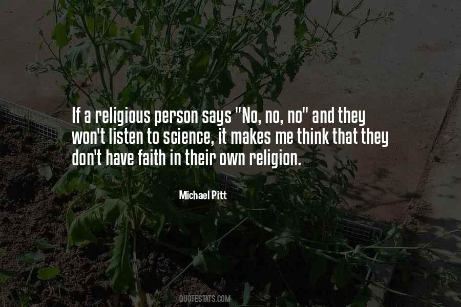 Religious Person Quotes #673475