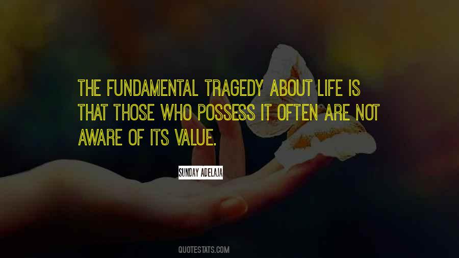 Life Tragedy Quotes #65034