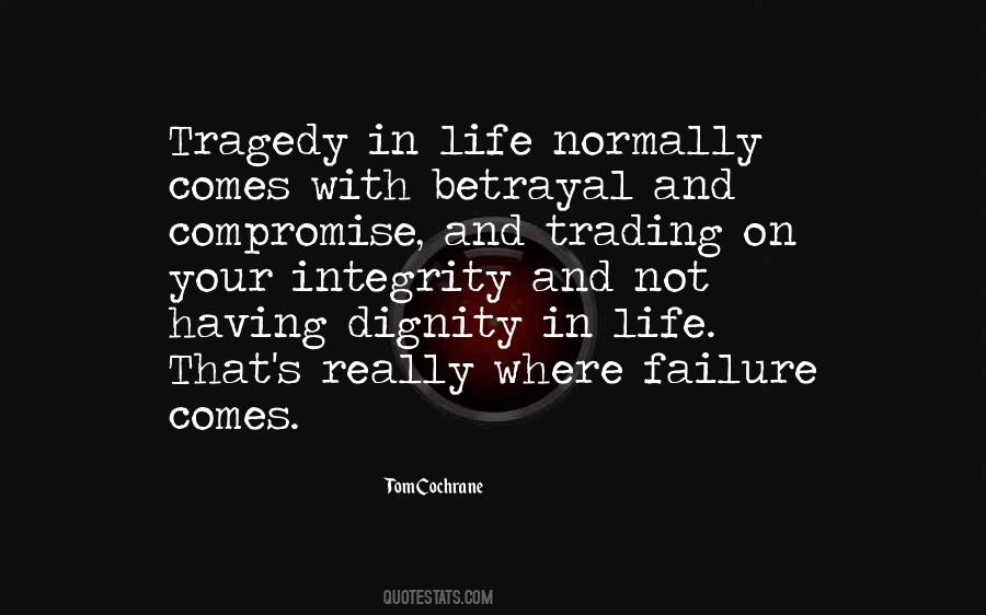 Life Tragedy Quotes #70463