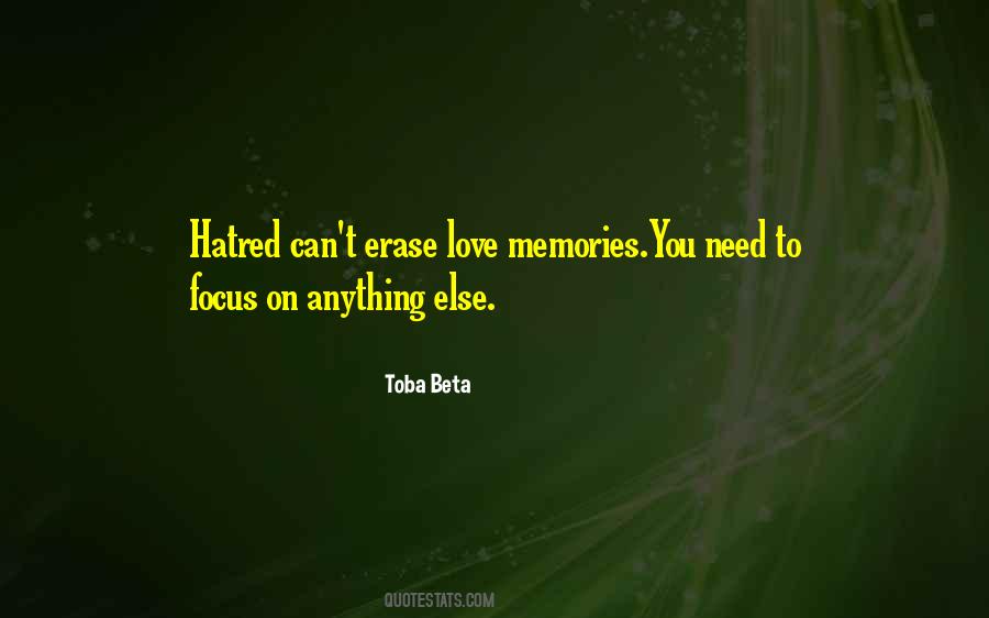 Erase Love Quotes #1496622
