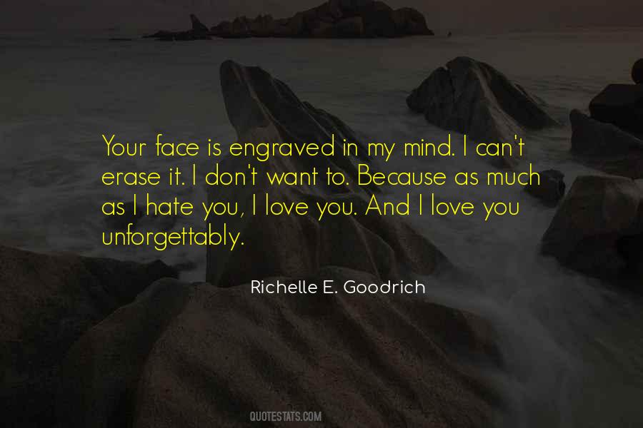 Erase Love Quotes #1857926