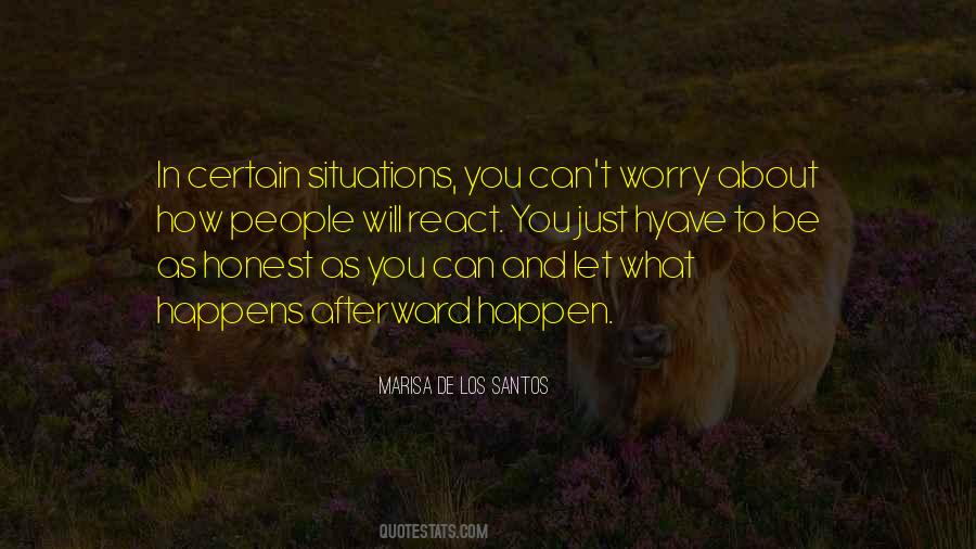 Certain Situations Quotes #304917