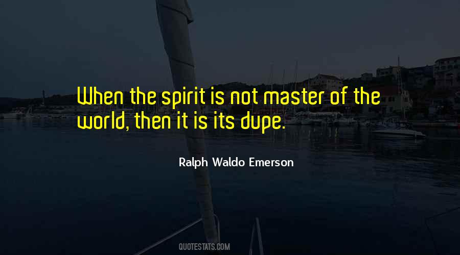 Spirit Master Quotes #1800716