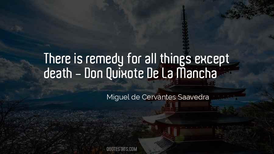 Cervantes Don Quixote Quotes #32482