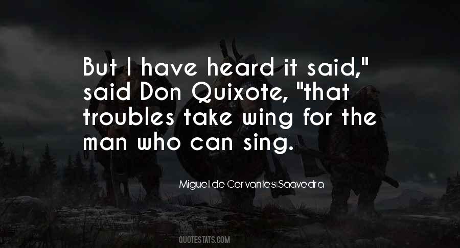 Cervantes Don Quixote Quotes #598500