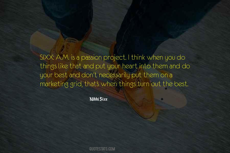 Passion Project Quotes #102548