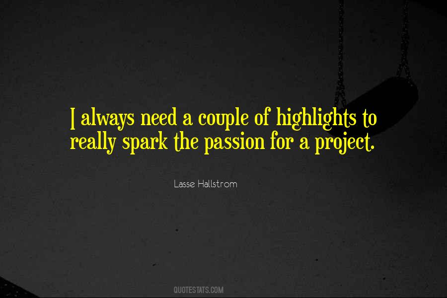 Passion Project Quotes #1322254