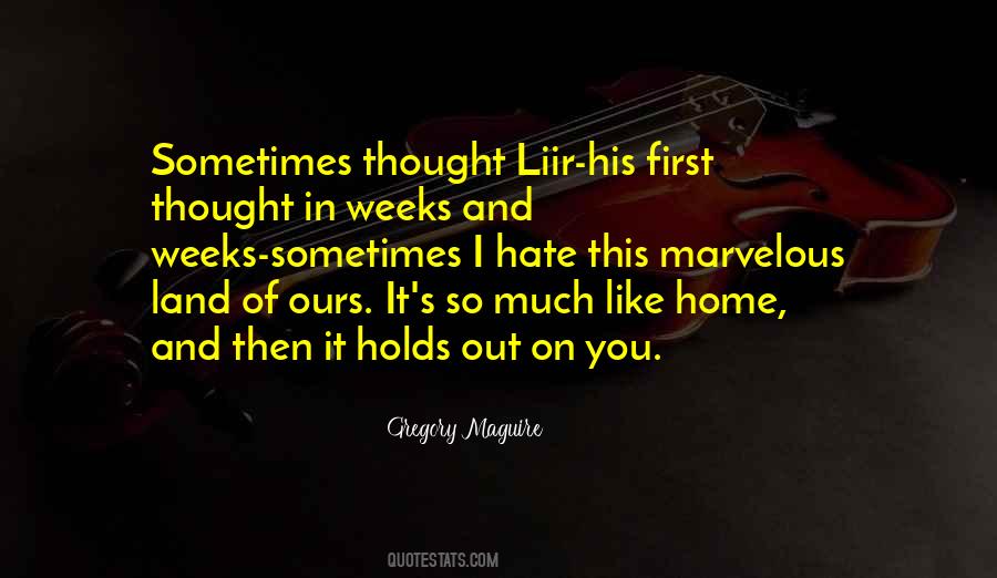 Quotes About Liir #307250
