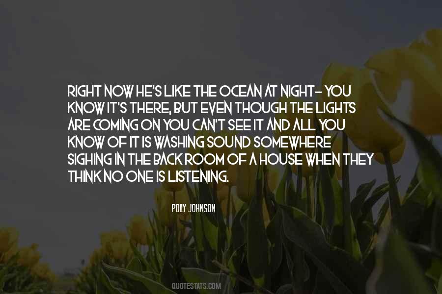 Quotes About Lights At Night #1166515