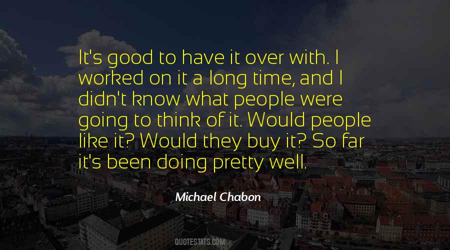Chabon Quotes #287024