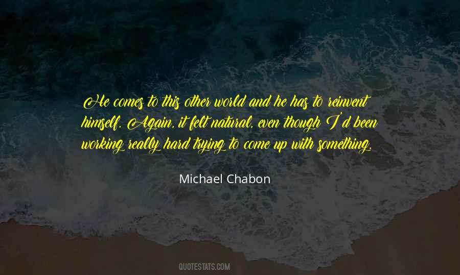 Chabon Quotes #475984