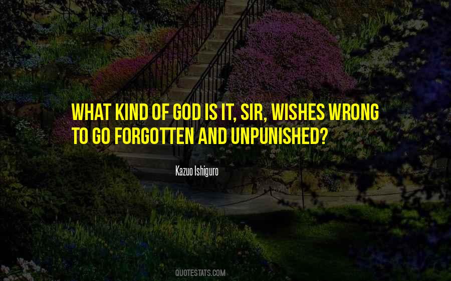 Forgotten God Quotes #134405
