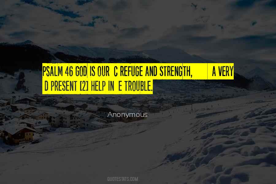 God Our Strength Quotes #15537