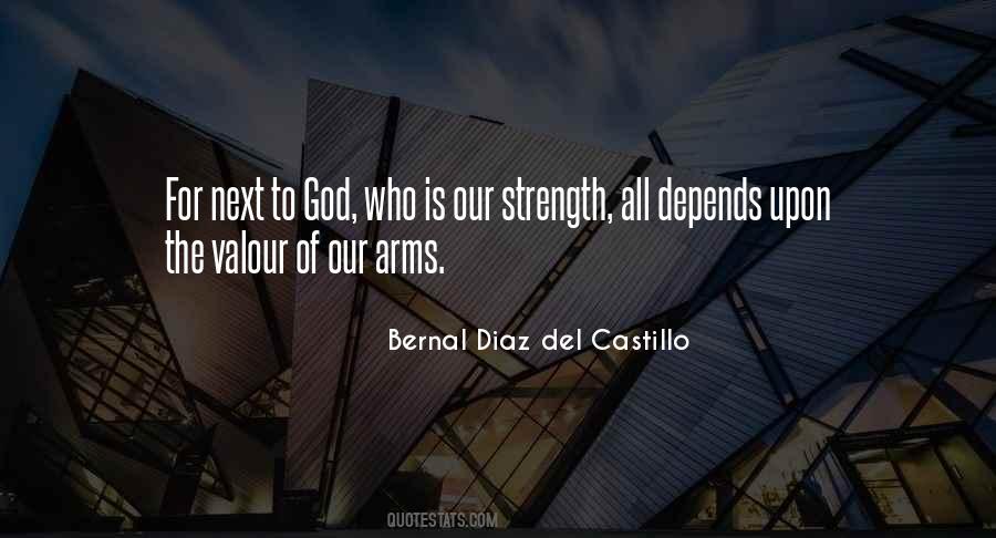 God Our Strength Quotes #473418