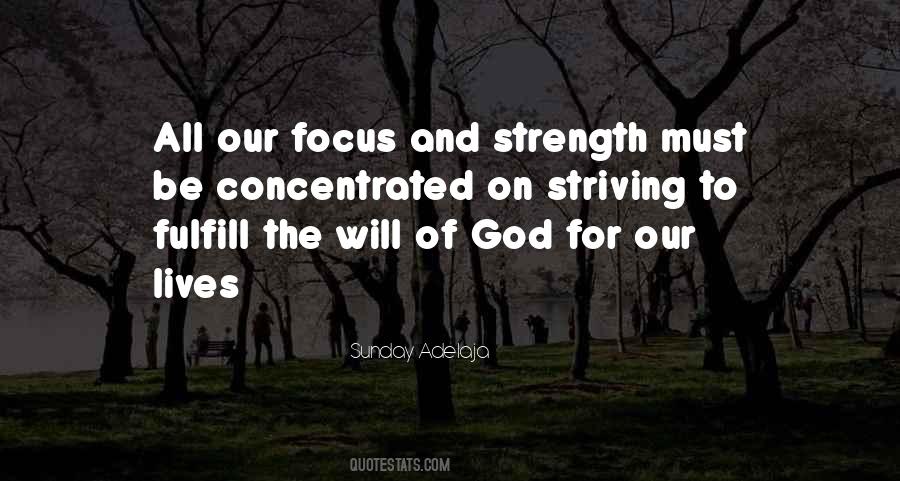 God Our Strength Quotes #900948