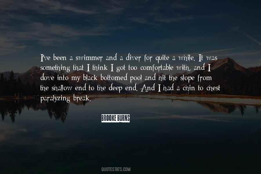 Black Swimmer Quotes #987659