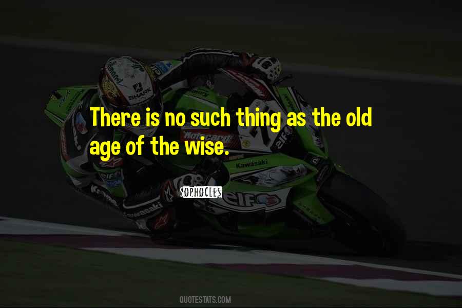 Wisdom Of Age Quotes #496688