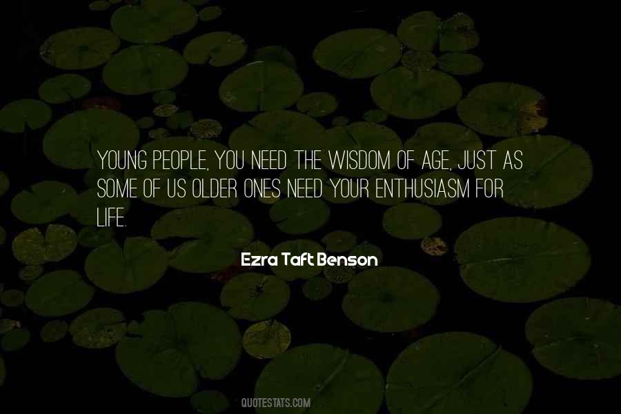 Wisdom Of Age Quotes #497015