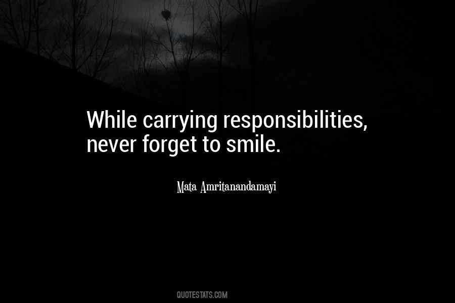 Never Forget To Smile Quotes #1490743