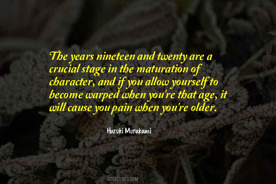 Age Twenty Quotes #815003