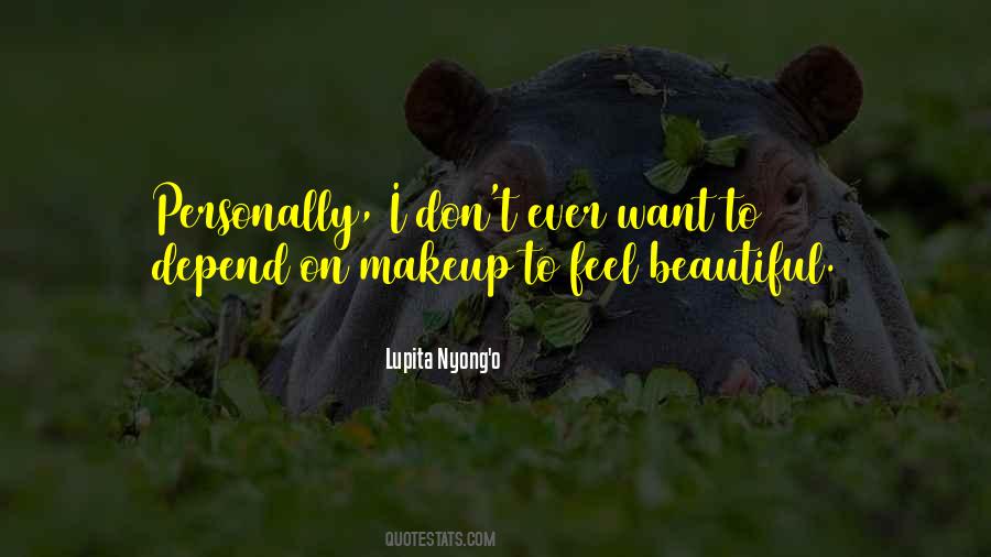 Beautiful Makeup Quotes #1629296
