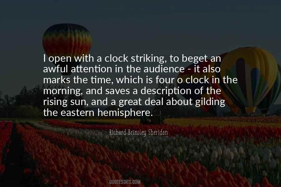 Quotes About The Rising Of The Sun #1626019