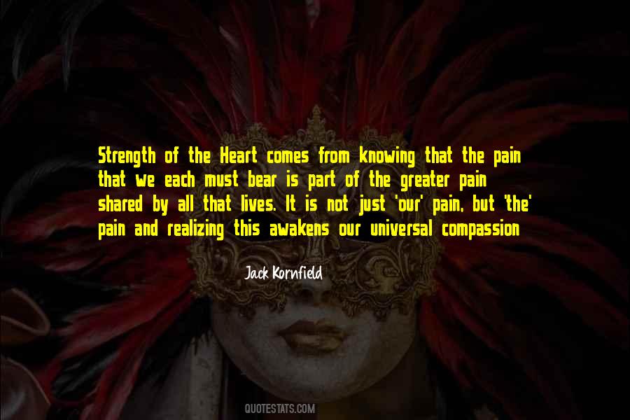 Strength Of The Heart Quotes #387913