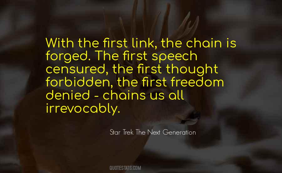 Chain Link Quotes #1261270