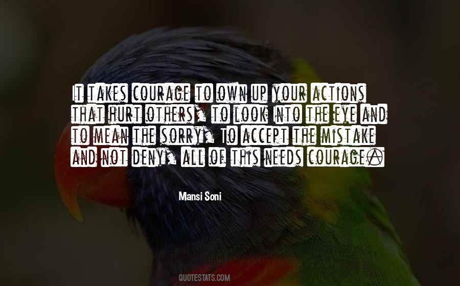 His Actions Hurt Quotes #1741549