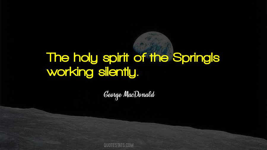 Working Spirit Quotes #1648333