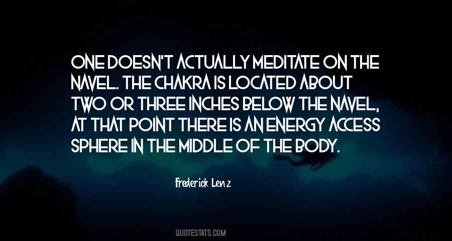 Chakra Energy Quotes #1749734
