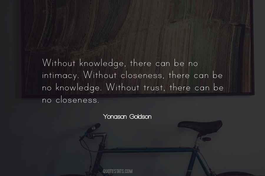 No Knowledge Quotes #205157