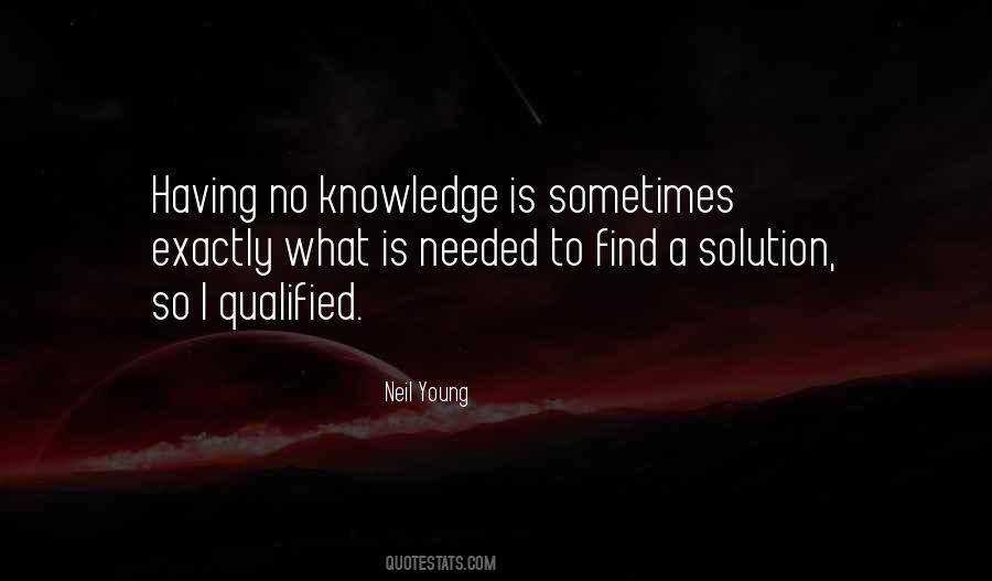 No Knowledge Quotes #783437