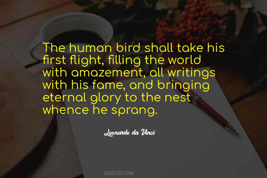 Human Flight Quotes #693318