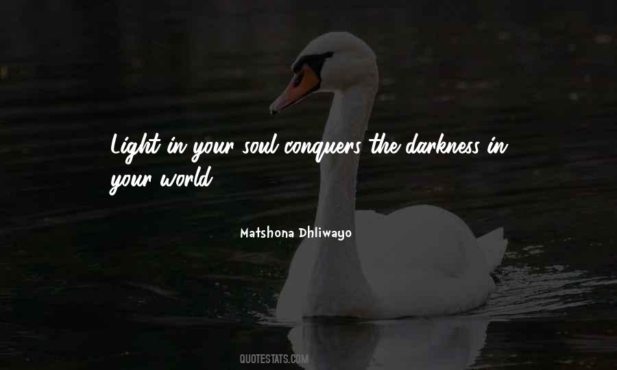 Quotes About Light Overcoming Darkness #1371722