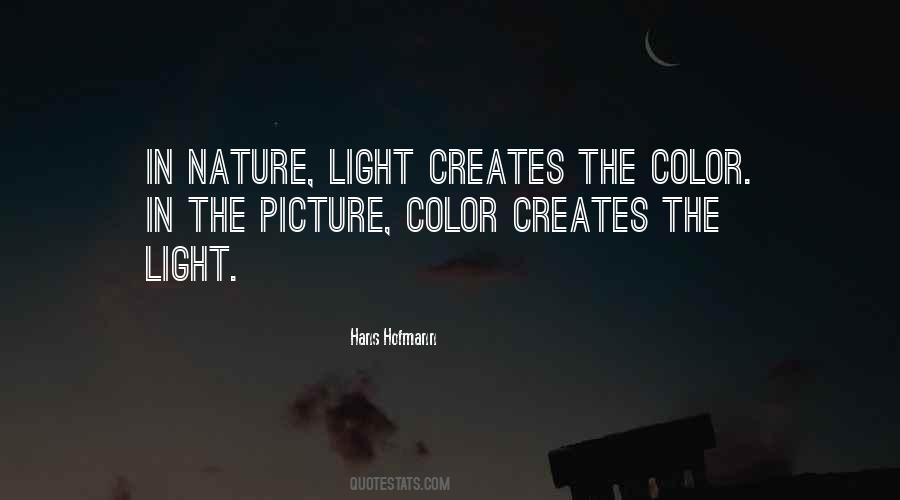 Quotes About Light Nature #489097