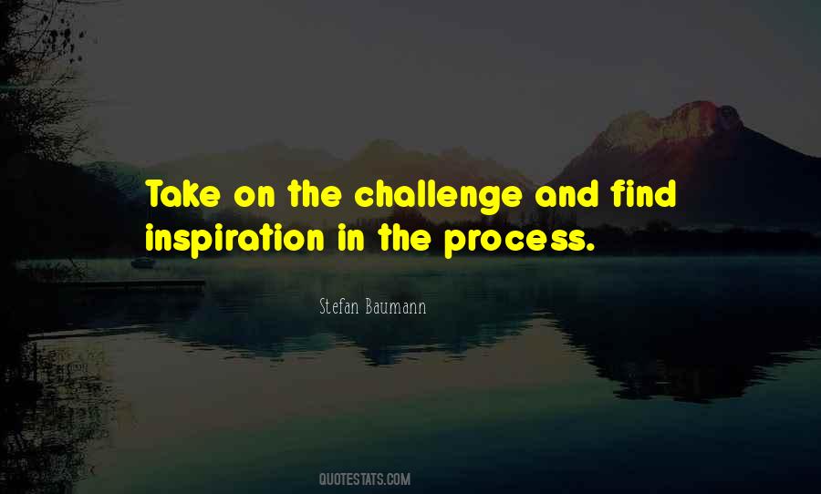 Challenge The Process Quotes #1521710