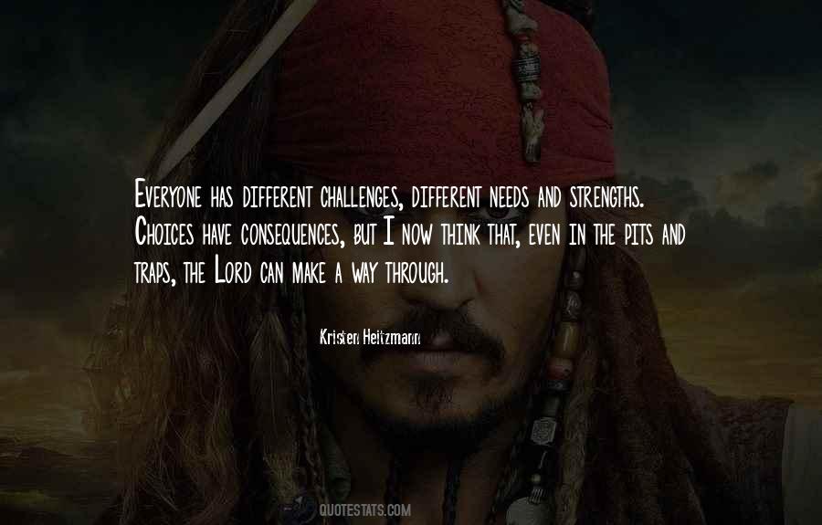 Challenges And Choices Quotes #656803