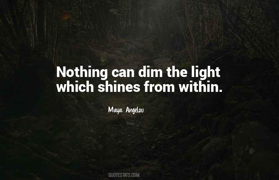Quotes About Light From Within #706048