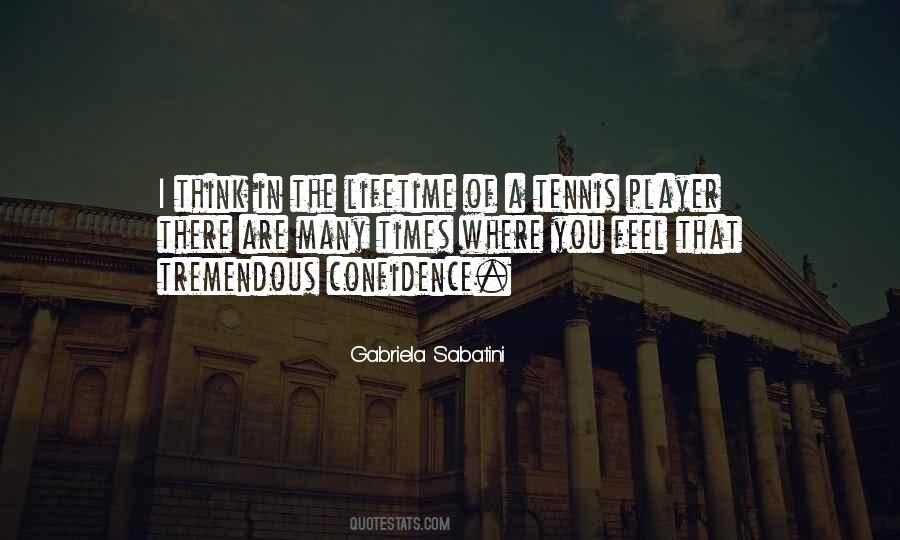 Sabatini Tennis Quotes #1042313