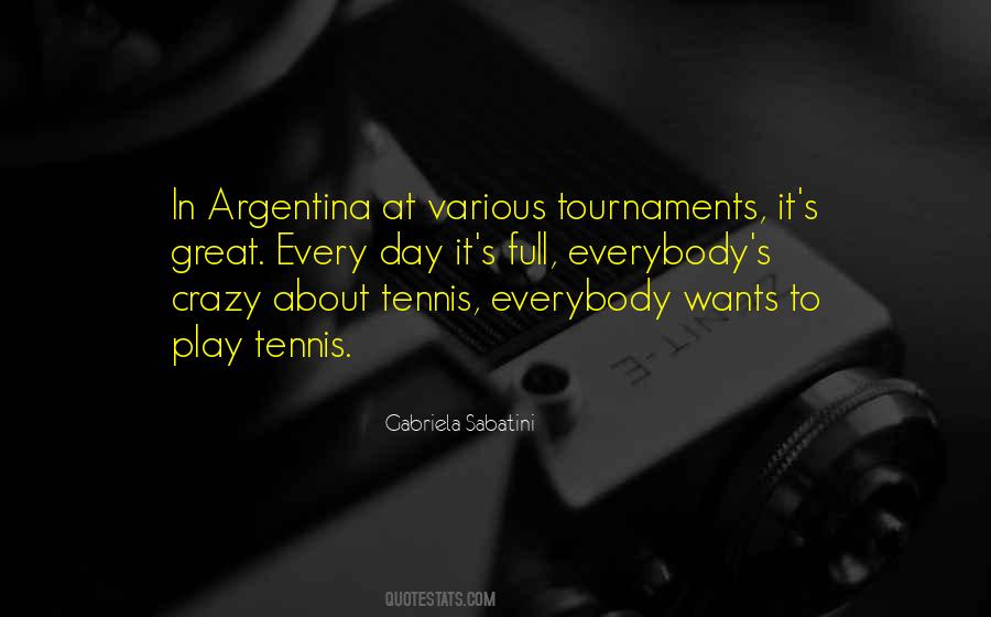 Sabatini Tennis Quotes #1485426