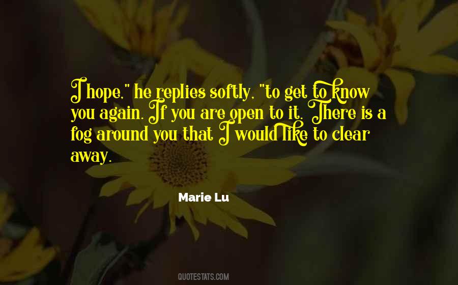 Champion Marie Lu Quotes #1576769