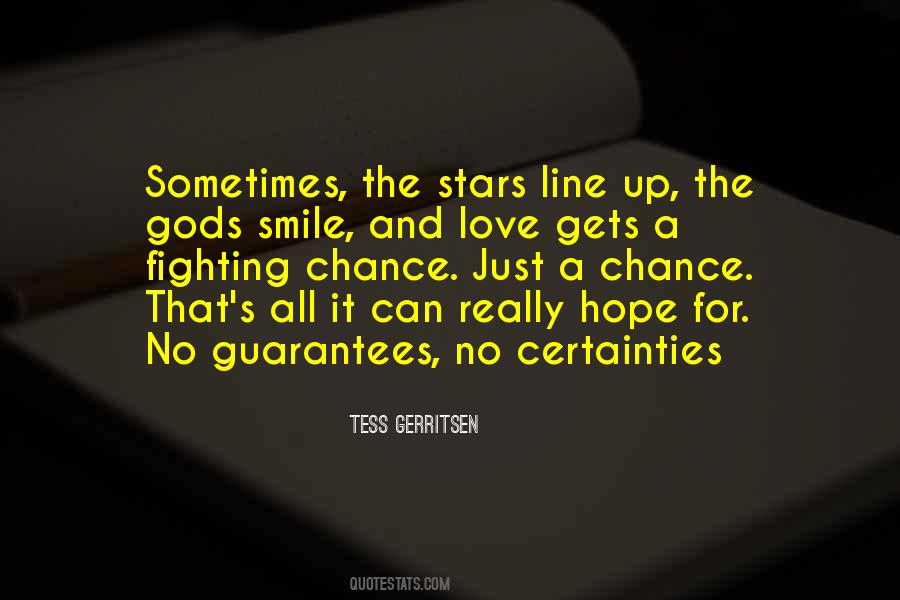 Chance And Hope Quotes #1136098