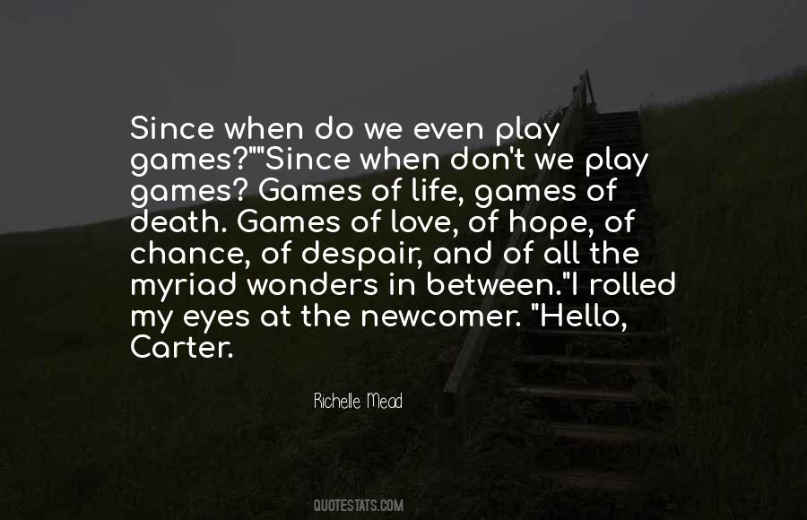 Chance And Hope Quotes #1306075
