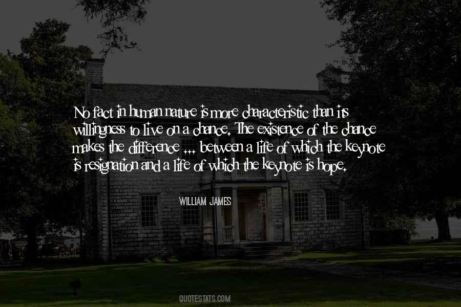 Chance And Hope Quotes #1575381