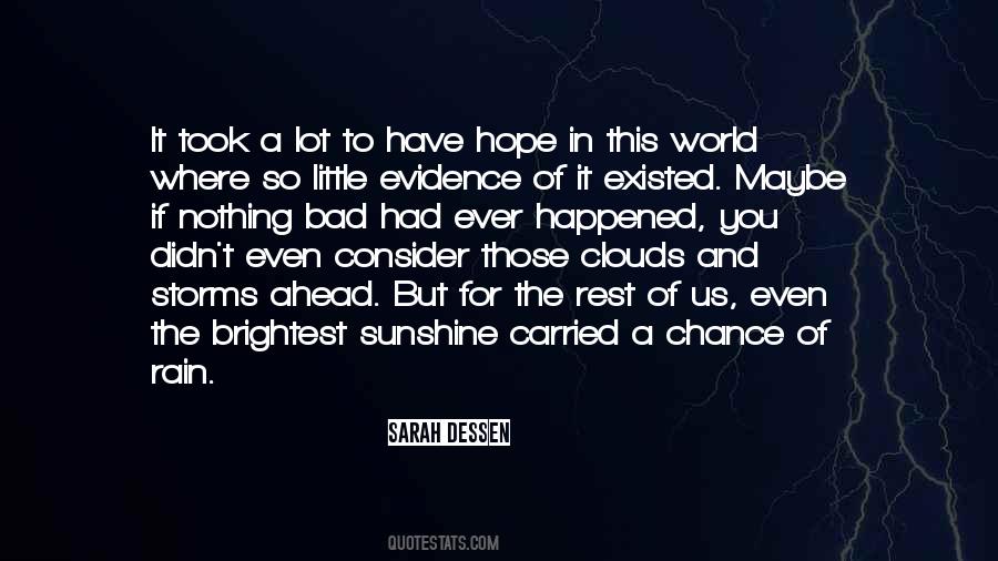 Chance And Hope Quotes #675987