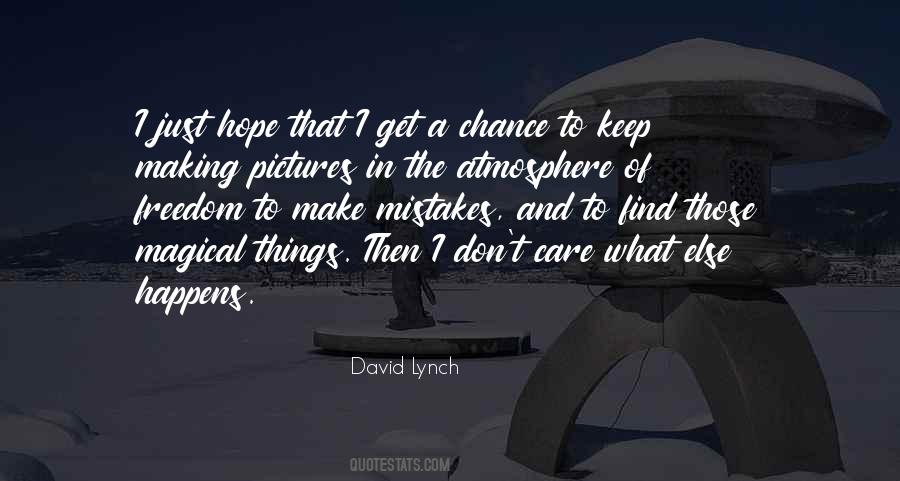 Chance And Hope Quotes #707967