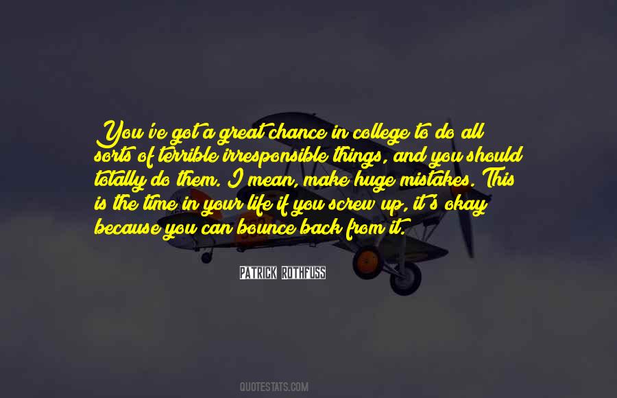 Chance And Time Quotes #300634