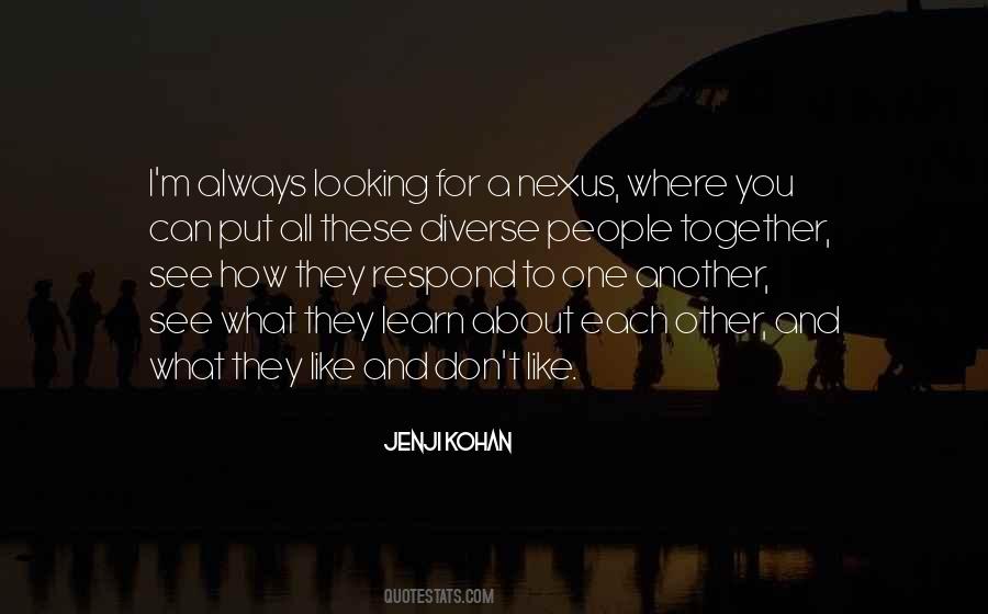 Diverse People Quotes #928390